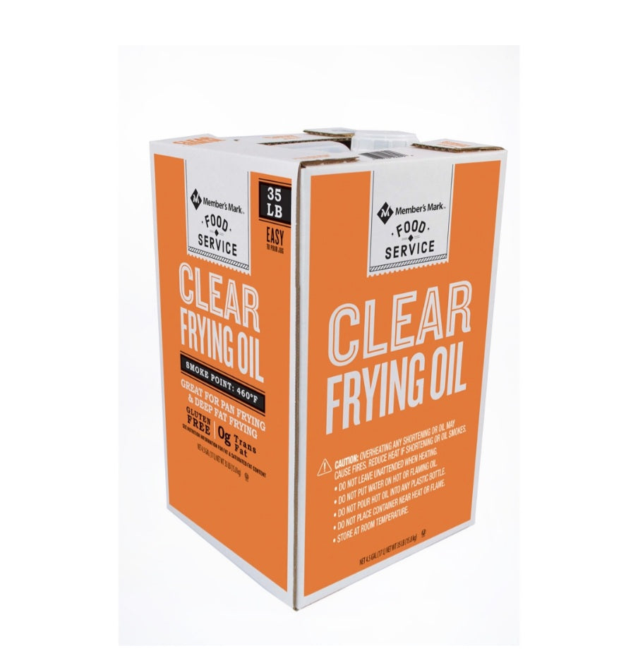 Clear Frying Oil